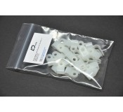 Cable Management Clip White S - 25 Pack