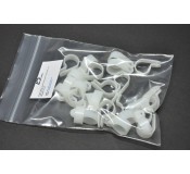 Cable Management Clip White XL - 25 Pack