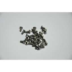 Silver Screws M3 x 6 - pack of 50